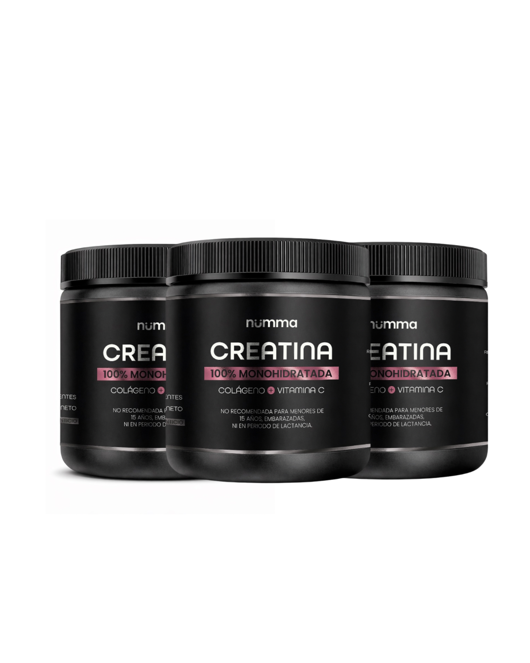 Creatina Monohidratada Pack x3